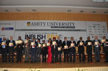 Amity Finishing School launched during INBUSH by noted International Academicians